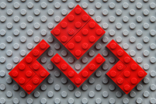 Hakwerk IT logo in Lego